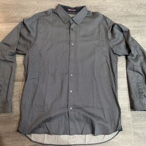 Ted Baker Black and White Patterned Shirt